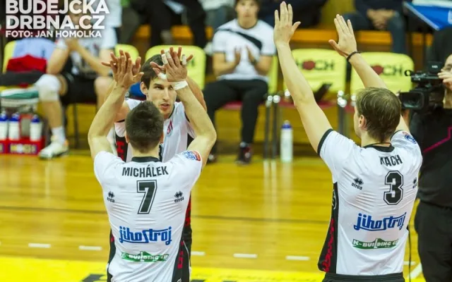 VK Jihostroj České Budějovice - Euro Sitex Příbram 3:1