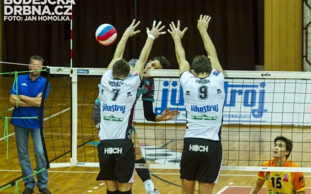 VK Jihostroj České Budějovice - Euro Sitex Příbram 3:1