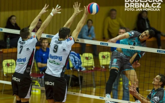 VK Jihostroj České Budějovice - Euro Sitex Příbram 3:1