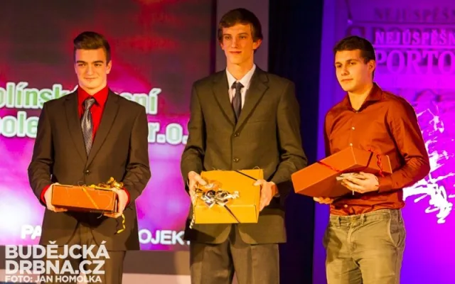 Objevy roku 2013 Pavel Gocala, Petr Pícha a Luboš Rob mladší (zleva)