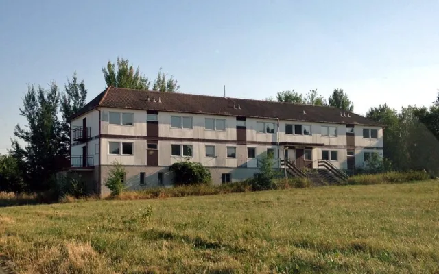 Požár opravované ubytovny ve Lhenicích