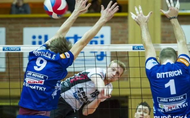 VK Jihostroj České Budějovice - VK Karbo Benátky nad Jizerou 3:1