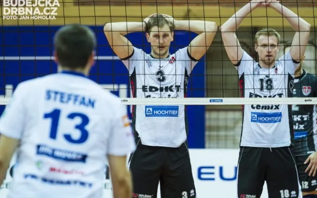 VK Jihostroj České Budějovice - VK Karbo Benátky nad Jizerou 3:1