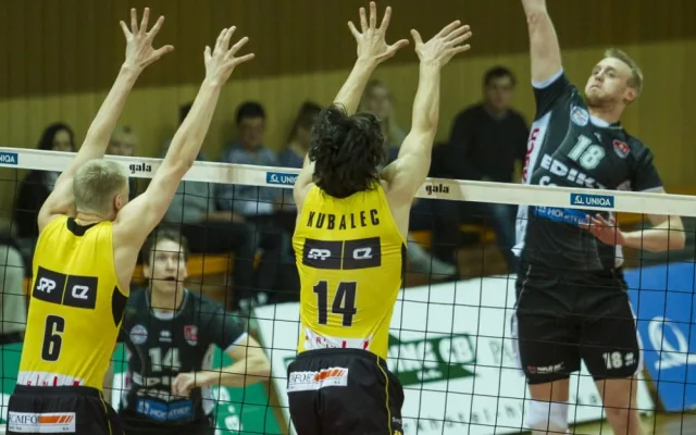 VK Jihostroj České Budějovice - Volejbal Brno 3:0