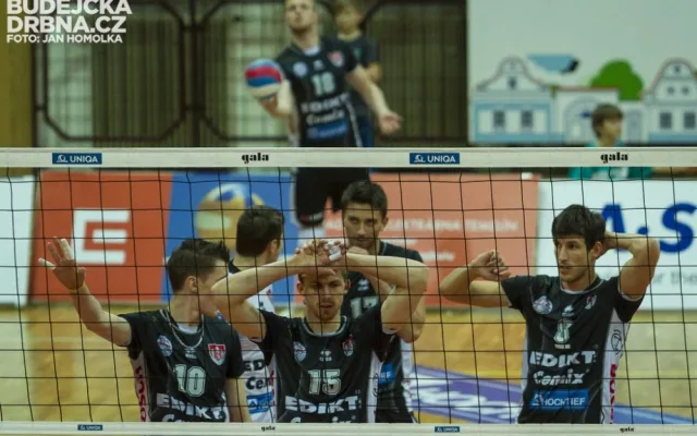 VK Jihostroj České Budějovice - Volejbal Brno 3:0