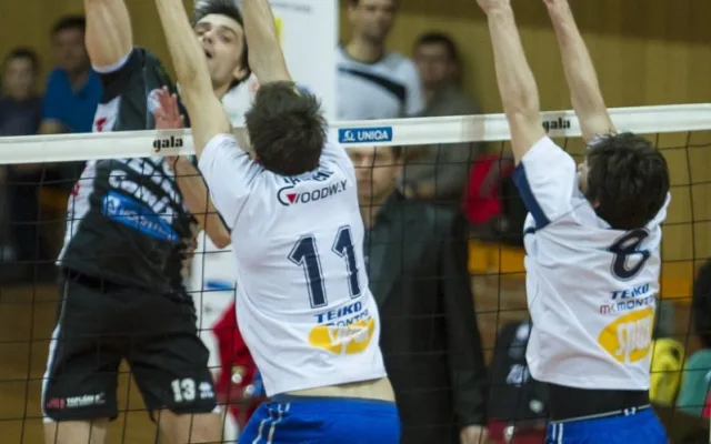 VK Jihostroj České Budějovice - VSC Fatra Zlín 3:1