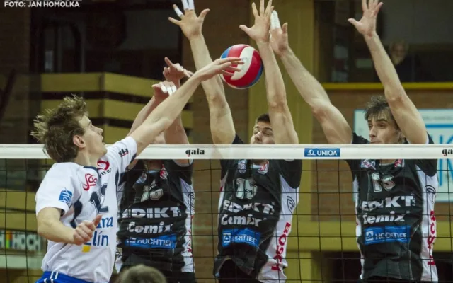 VK Jihostroj České Budějovice - VSC Fatra Zlín 3:1