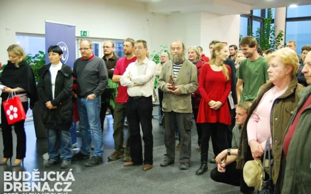 Na křest knihy přišlo docela dost lidí