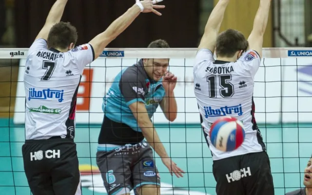 VK Jihostroj České Budějovice - VK Euro Sitex Příbram 1:3