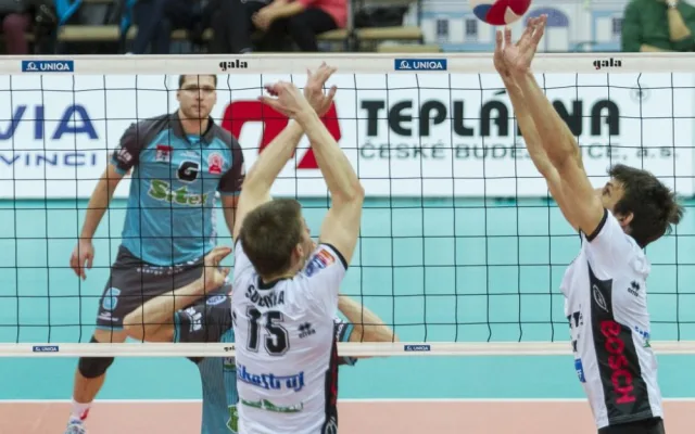 VK Jihostroj České Budějovice - VK Euro Sitex Příbram 1:3