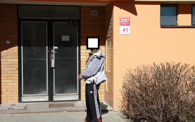 Jedno z míst činu