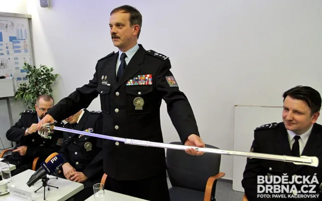 Radomír Heřman byl oceněn policejním kordem