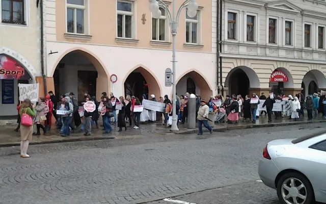 Pochod pro život v Budějcích