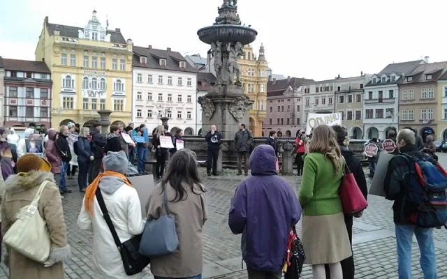 Pochod pro život v Budějcích