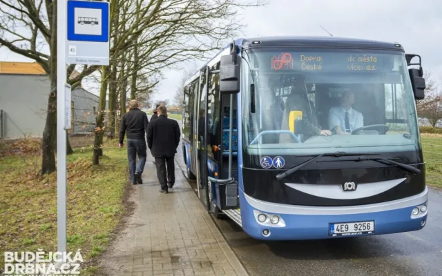 Představení elektrobusu SOR EBN 8 v Českých Budějovicích