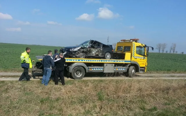 Honda CRX na odtahovce