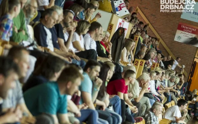 První semifinálový zápas VK Jihostroj České Budějovice vs VSC Fatra Zlín