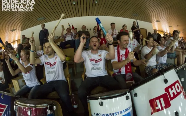 Druhý semifinálový zápas VK Jihostroj České Budějovice vs VSC Fatra Zlín.