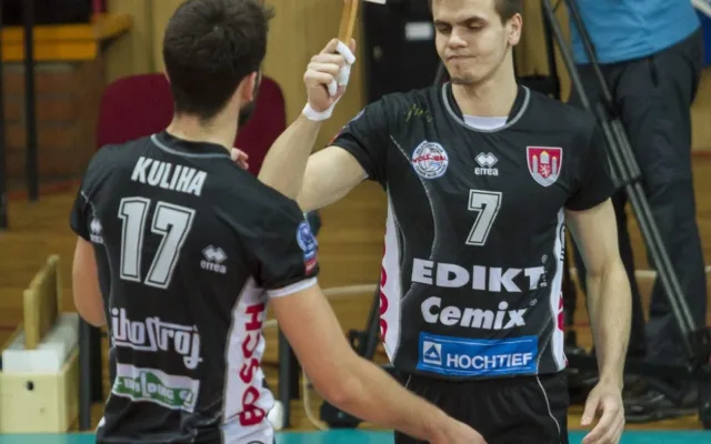 Druhý semifinálový zápas VK Jihostroj České Budějovice vs VSC Fatra Zlín.
