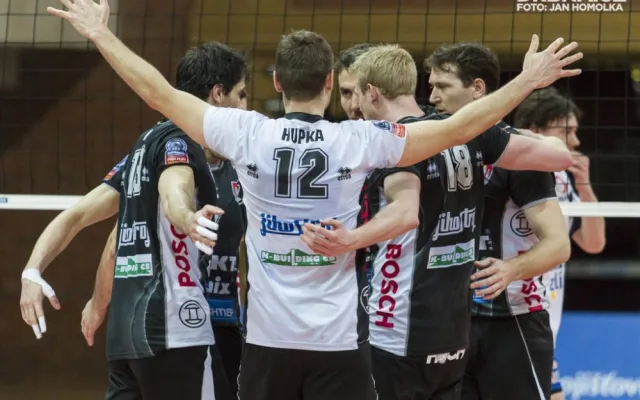 Druhý semifinálový zápas VK Jihostroj České Budějovice vs VSC Fatra Zlín.