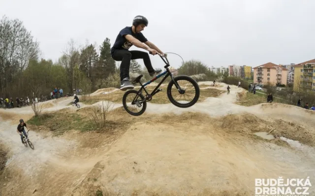 Znovuotevření minibikeparku Máj.