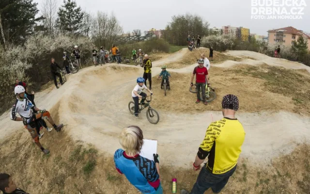 Znovuotevření minibikeparku Máj.