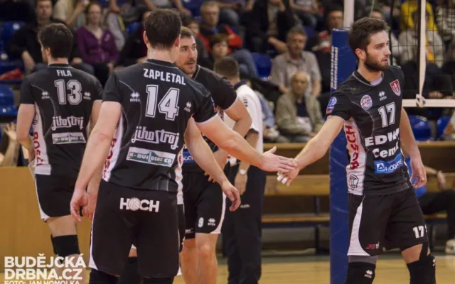 VSC Fatra Zlín - VK Jihostroj České Budějovice 2:3