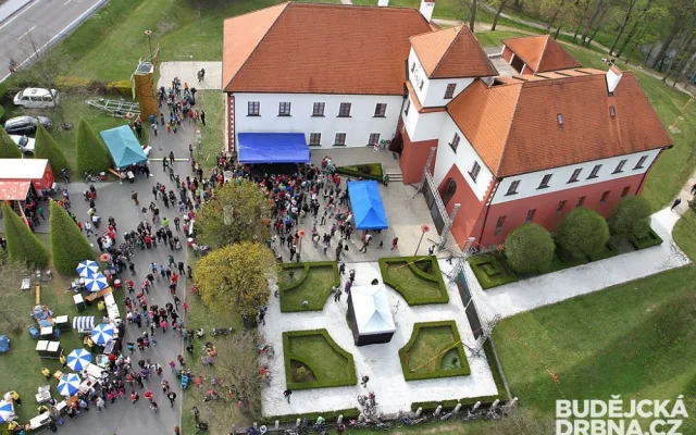 Informační centrum Jaderné elektrárny Temelín z ptačí perspektivy