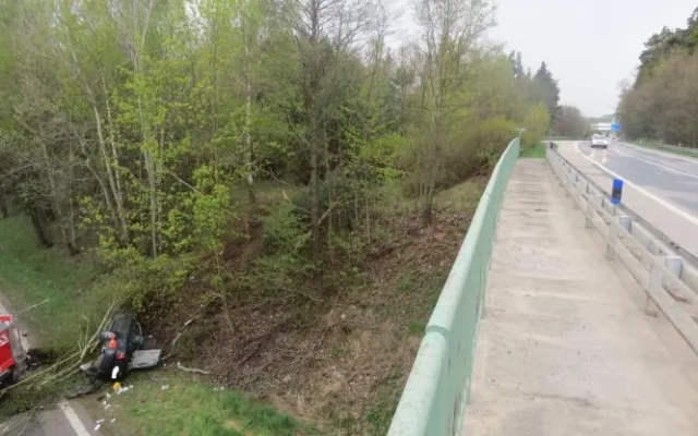Tragická dopravní nehoda u Kamenného Újezdu