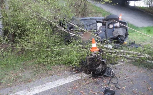 Tragická dopravní nehoda u Kamenného Újezdu