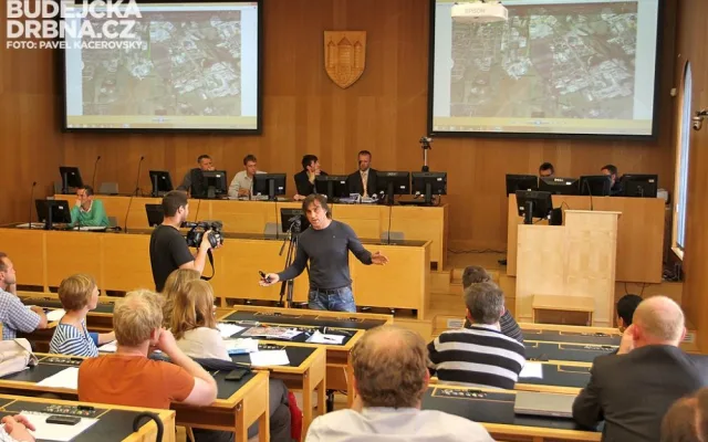 Jeden z nejaktivnějších diskutérů Rudolf Střítecký, obyvatel Nového Vráta