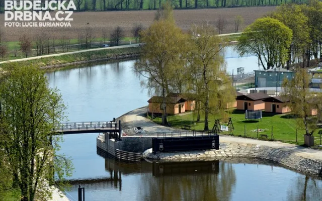 Přístav pro rekreační lodě v Hluboké nad Vltavou