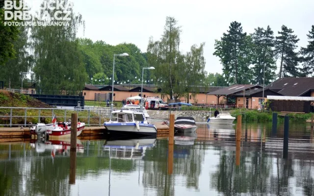 Přístav pro rekreační lodě v Hluboké nad Vltavou