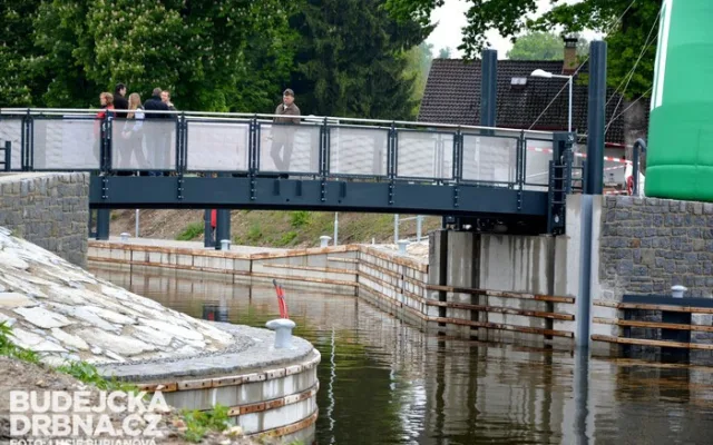 Přístav pro rekreační lodě v Hluboké nad Vltavou