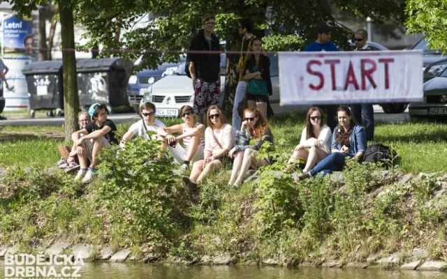 Raftové primátorky na řece Malši