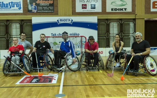 Trénink vozíčkářů FBC United České Budějovice