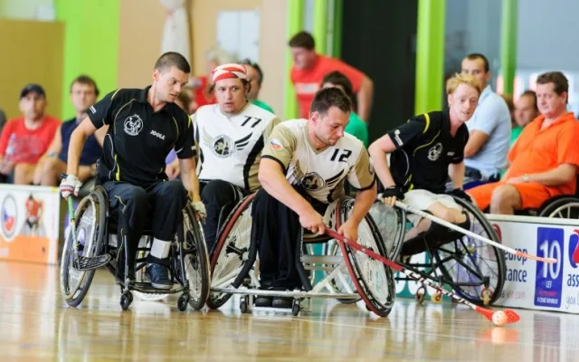 Zápas vozíčkářů FBC United České Budějovice
