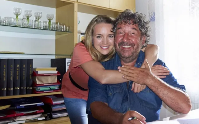 Lucie Vondráčková se Zdeňkem Troškou