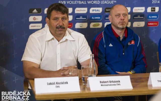 Tisková konference ke Světové lize ve volejbale mužů v Českých Budějovicích