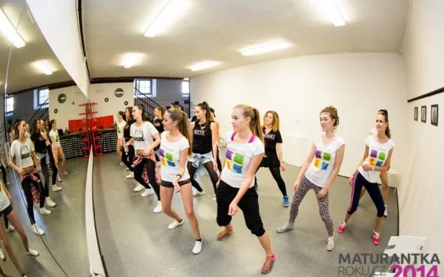 Nácvik vystoupení s NG Dance Crew