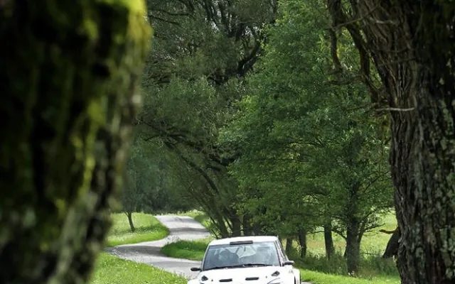 Testování továrního týmu Škoda Motorsport na tratích Rallye Český Krumlov