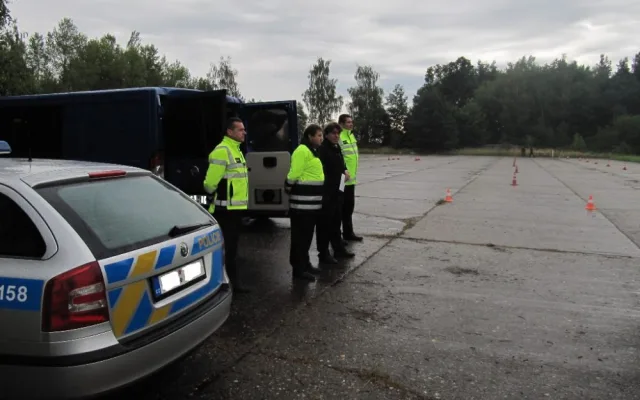 Soutěž jihočeských dopravních policistů Regulovčík 2014