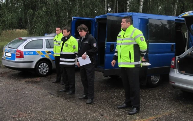 Soutěž jihočeských dopravních policistů Regulovčík 2014