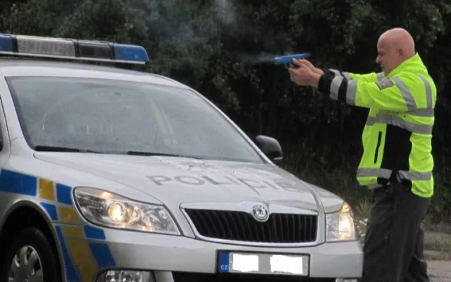 Soutěž jihočeských dopravních policistů Regulovčík 2014