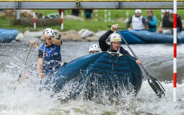Rafting v Českém Vrbném