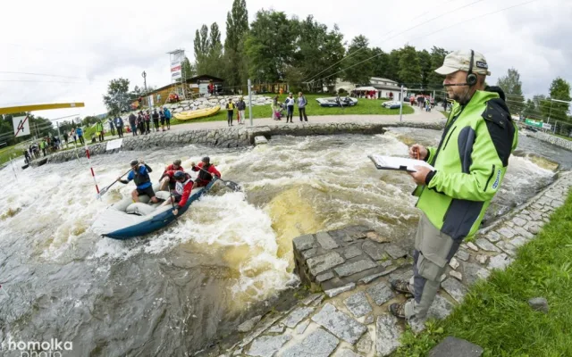 Rafting v Českém Vrbném