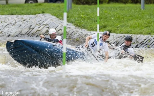 Rafting v Českém Vrbném