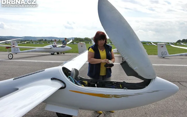 Zkušená budějcká pilotka Lenka Kuthanová