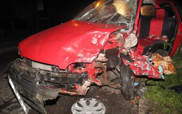 Opel Corsa, ve kterém zemřela 78letá řidička