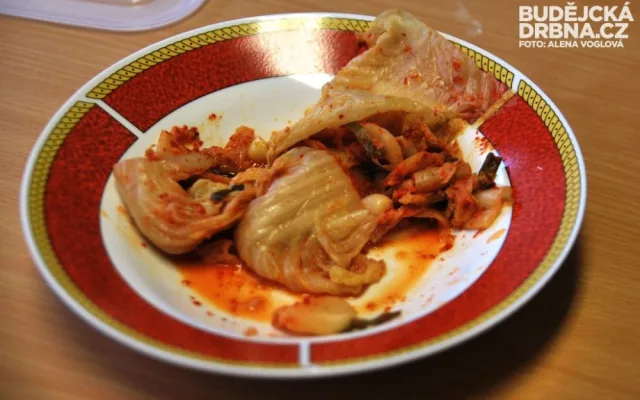 Národní jídlo kimchi
